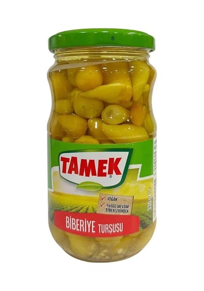 Tamek Biberiye Turşusu 330 Gr Cam X 3 Adet