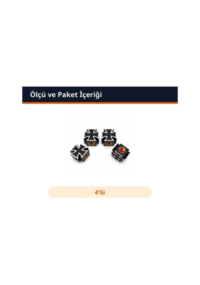 Trobus Sibop Kapağı Kare Artı Desenli 4'lü Siyah Beyaz
