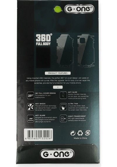 Samsung Galaxy S20 Plus 360 Full Body Arka Koruyucu
