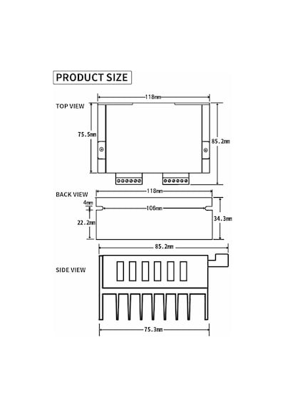 Dm542 2 Faz 50v 4.5a Step Motor Sürücü