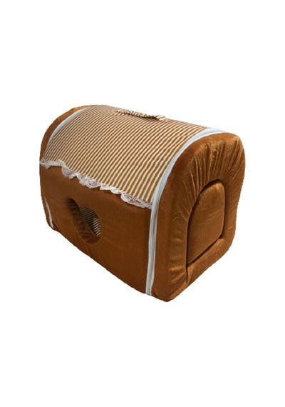 Mixpet Tutmalı Kedi Köpek Yatak Ev 54 x 44 x 44 CM