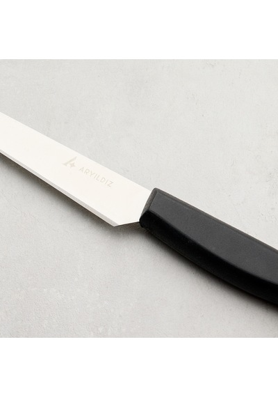 Aryıldız Noka Peynir Bıçağı Siyah 15 Cm Çok Renkli
