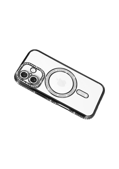 Newface - 526 - Apple Uyumlu iPhone 17 Joke Simli Magneticsafe Kılıf - Ece-umay - - Siyah