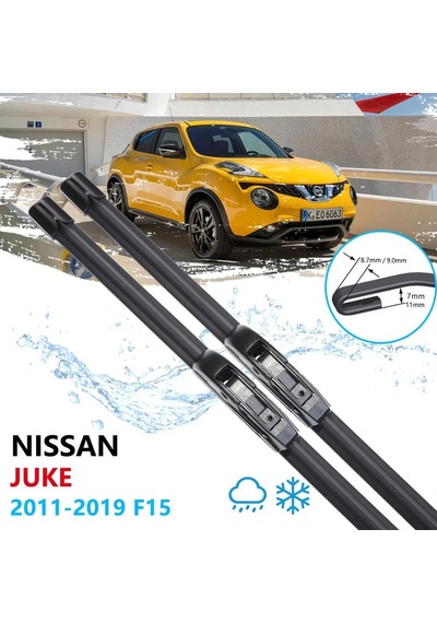 Nissan Juke F15 Ön Cam Muz Silecek Takımı 2011-2019