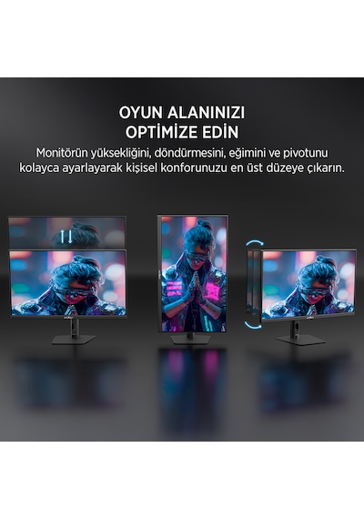 James Donkey Auren Q70 27'' 270hz 0.5ms Qhd 2k Fast Ips Rgb Pivot Gaming Monitör Ölü Piksel