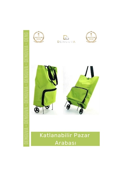 Pazararabası Pratik Kolay Kurulum Katlanabilir Piknik Kamp Deniz Balık Çarşı Market Pazar Arabası