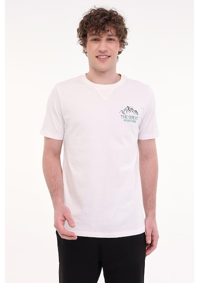 Kinetix Ml Fıne 11otd206 5fx Ekru Erkek Kısa Kol T-shirt 000000000101938705 Bej