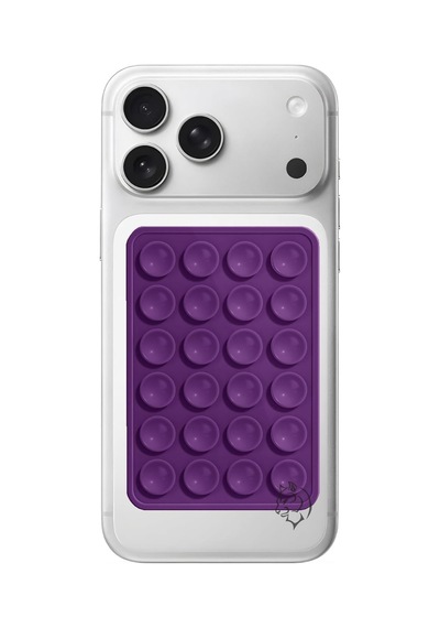 Silikon Vantuzlu Telefon Tutucu, Ahtapot Vakumlu Tasarım, Telefon Arkası Kılıf Tutucu, Araç Ve Masa Üstü Kullanım, Tüm Cep Telefonu Modellerine Uygun, Mor 2 Mixed