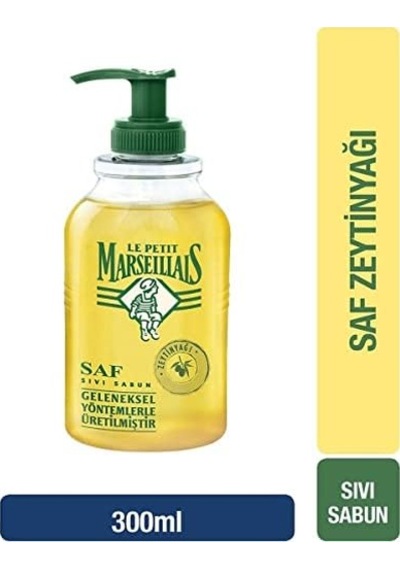El Yıkama Jeli Saf Sabun Ve Zeytinyağı İle 300 Ml