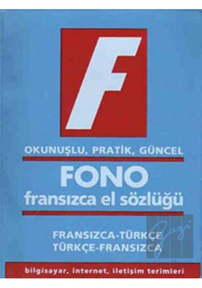 Fono Fransızca El Sözlüğü -  Fono Yayınları