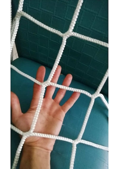 6 Mm 1,50 X 6 Metre Balkon Güvenlik Filesi Çocuk Emniyet Ağı Merd