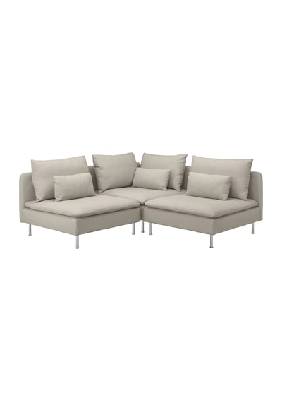 Ikea Bej Konforlu Kanepe - Köşe Kanepe