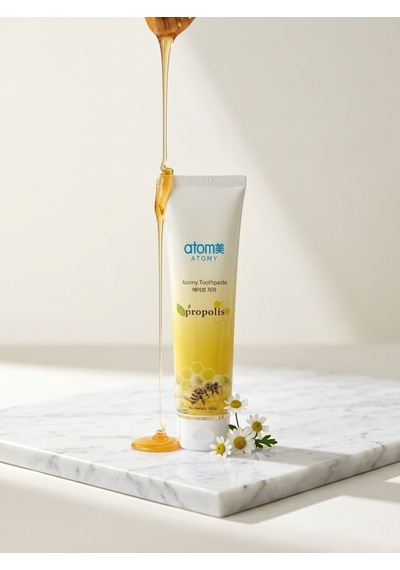 Atomy Propolis Diş Macunu - Tartar Ve Diş Eti Karşıtı Doğal Arı Sütü Macunu 200g - Büyük Dev Boy Te Diş Eti Bakımı