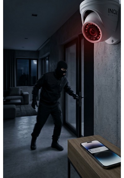 Inox-5502ahd Yüksek Çözünürlüklü Ahd Dome Güvenlik Kamerası - Ir Gece Görüşlü Estetik İç Mekan Kamerası Inox-5502ahd Yüksek Çözünürlüklü Ahd Dome Güvenlik Kamerası - Ir Gece Görüşlü Estetik İç Mekan Kamerası