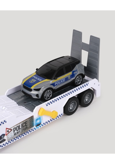 Sesli Ve Işıklı Büyük Polis Tırı