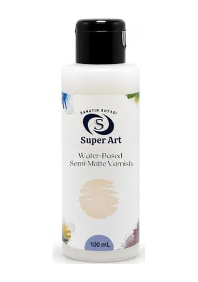 Superart Su Bazlı Vernik Yarı-mat 100 Ml 0,15 L