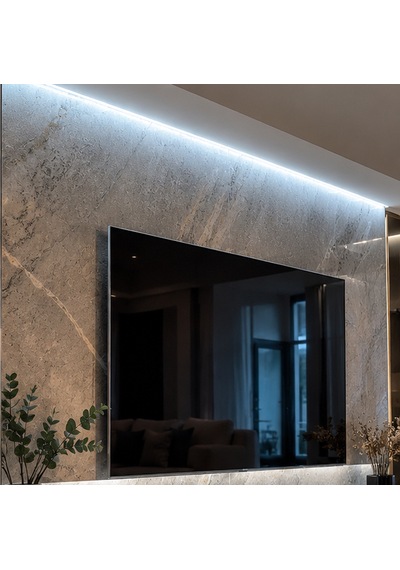 Ack 6500k 10w 120 Led'li Şerit Led 5mt As01-02503 Beyaz