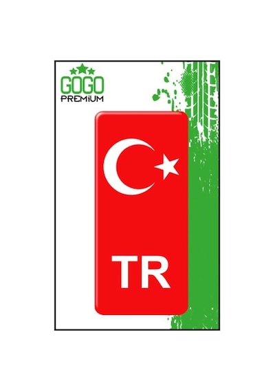 Sevenkardeşler Sevenkardeşler Türk Bayrağı 4 4X9Cm Tekli Damla