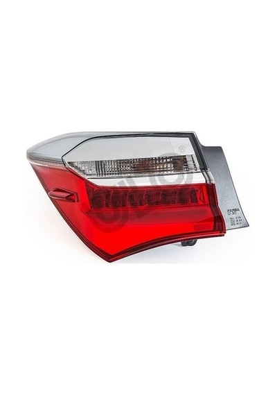 Ulo Arka Stop Lambası Sol Dış - Ledli Corolla 1.4l 1ndtv Nde180 17-18. 1.6l 1zr-fe Zre181 17-18. 1.33l 1nr-fe Nre180 17-18 Ulo 1137001 81560-02a80