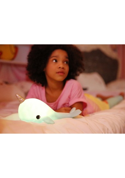 Dhınk Narwhal Mavi  Gece Lambası Çok Renkli