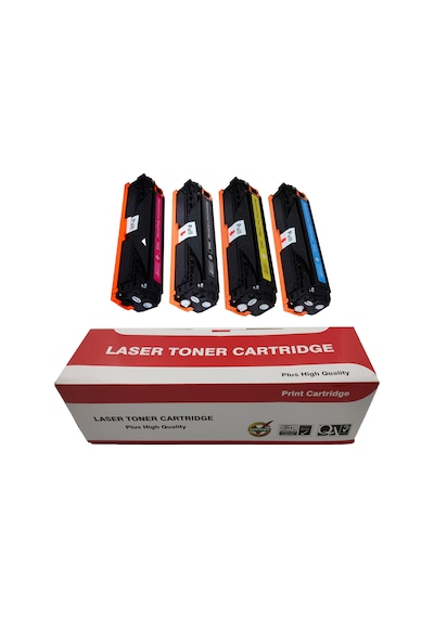 Hp Cb540a 540a 541a 542a 543a Toner Takım Uyumlu, Set