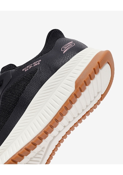 Skechers Bobs Squad 4 - Staple Look Kadın Siyah Spor Ayakkabı 117624 Blk Siyah