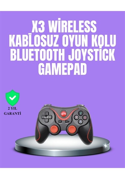 Android Uyumlu Gamepad X3 Game Stick Oyun Kolu Bluetooth Bağlantılı 71497446