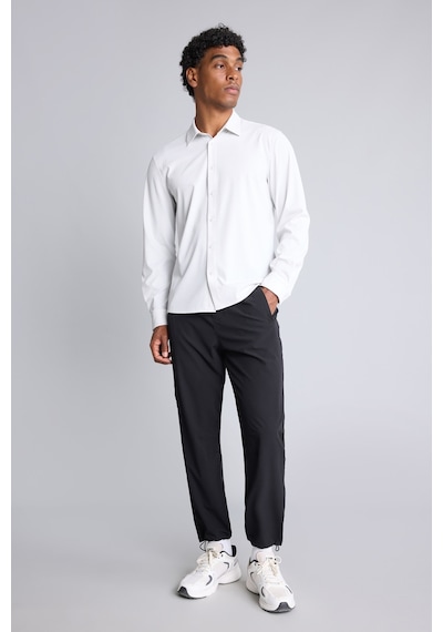 Defacto Slim Fit Klasik Yaka Uzun Kollu Gömlek H8154ax26augr493 Gri-gr493