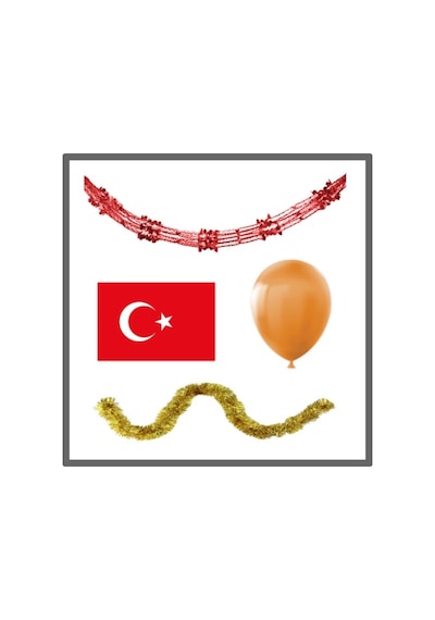 Kika Okul Süsleme Seti