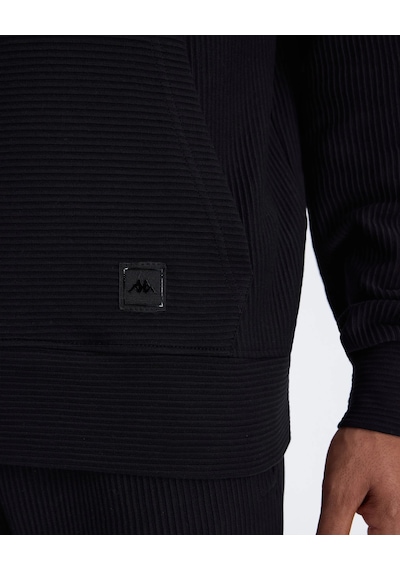 Kappa Rana Erkek Sweatshirt-siyah Siyah