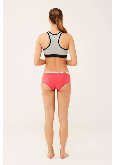 U.S. Polo Assn. Kadın Mercan - Neon Yeşil - Turkuaz 3 Lü Şort 66273 Turkuaz