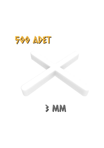 Made Düz Derz Artısı 3 Mm. - 500 Adet