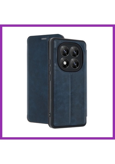 Bezos Redmi Note 14 Pro 5g Uyumlu Kılıf Flip Cover - Lacivert Bty