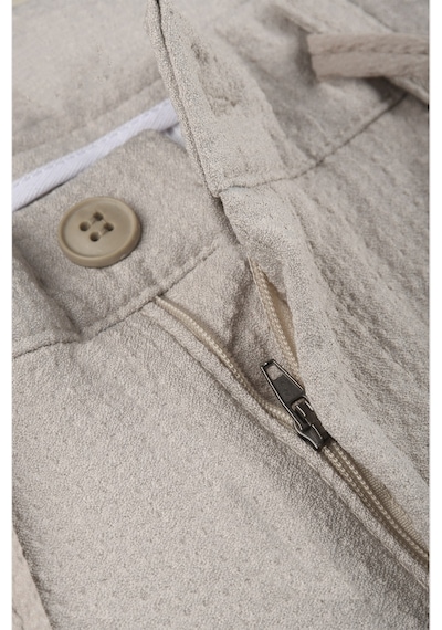 Rizzup Erkek Vizon Likralı Gofre Kumaş Beli Lastikli İpli Slim Fit Günlük Pantolon 2600650