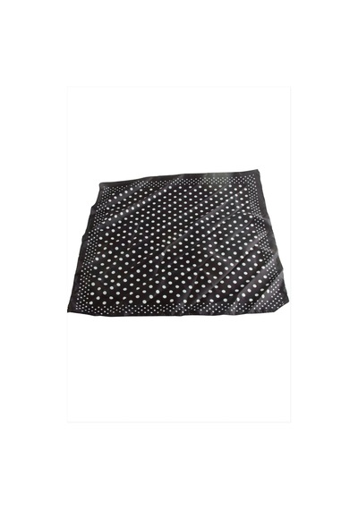 Trendexa Benekli Zr Saten Fular 50 50 Cm Renkli
