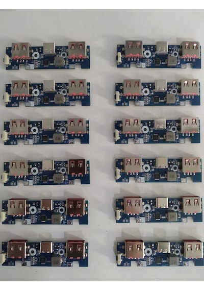 5 Adet-5 Volt 2.1 Amper Powerbank Devresi