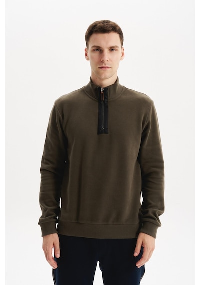 AR-MA Arma Erkek Regular Fit Yarım Fermuar Dik Yaka Sweatshirt Selanik Örme %65 Pamuk %35 Polyester K30554698102 Haki AR-MA Arma Erkek Regular Fit Yarım Fermuar Dik Yaka Sweatshirt Selanik Örme %65 Pamuk %35 Polyester K30554698102 Haki