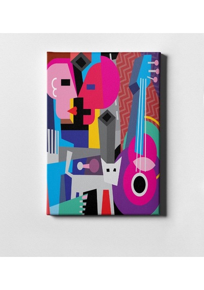 Modern Sanat Kanvas Tablo 50 X 70 Cm. 15