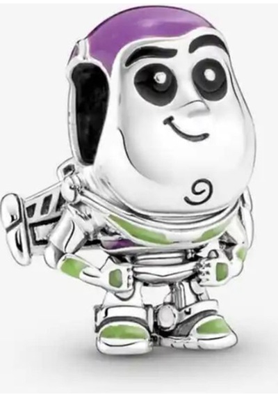Pixar Buzz Işıkyılı Charm Gümüş