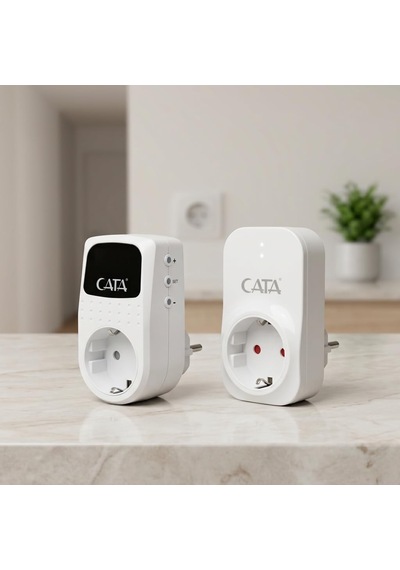 Lexroo Dijital Ekranlı Akım Korumalı Priz Cata Ct-9197 Diğer
