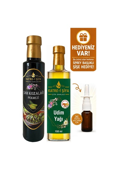 Çocuklar Için Udim Yağı 100 Ml + Çam Kozalağı Pekmezi 340 Gr