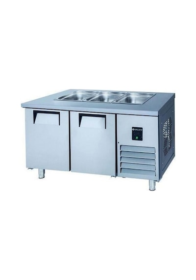 Iceinox Servis Buzdolabı 330 Lt 430 Çelik Kaliteli 2 Kapılı