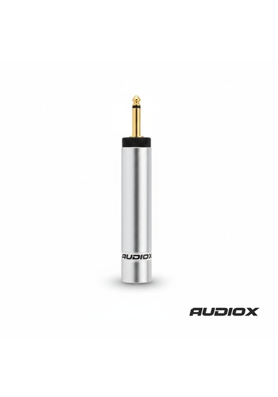Audıox Yaka Mikrofonu 6.3 Mm Jak Girişli Klipsli Lavalier Mikrofon Mikser/amfi/karaoke Uyumlu Çantalı Set