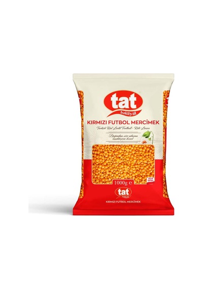 4 Adet Tat Yerli Kırmızı Mercimek 1 Kg