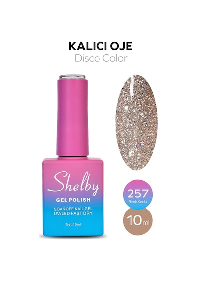 Shelby 10 Ml. A257 Disko Kalıcı Oje