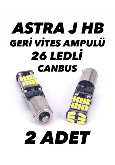 Astra J Hb Geri Vites Ampulü H21w Canbus Led Ampul Bay9s 2 Adet 3,7 6 Değerlendirme