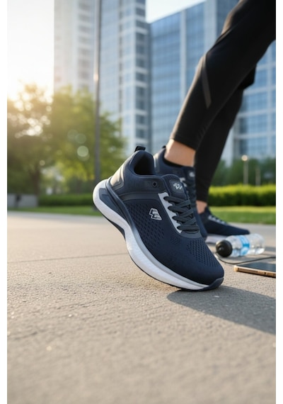 Enoch Erkek Koşu Ve Yürüyüş Ayakkabısı Tam Fileli Sneaker Hafif Performans Spor Modeli 2332 Lacı