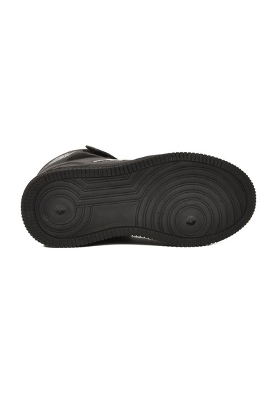 Siyah Cırtlı Erkek Çocuk Hi Sneaker Çok Renkli