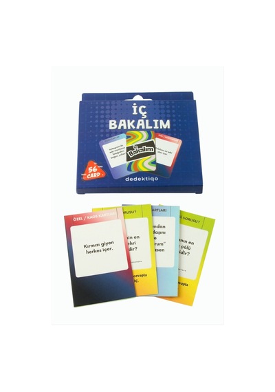 Bul - 111 - İç Bakalım 56 - Nazblsmm - Kart Mavi