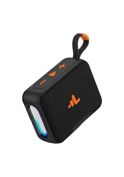 Lps-q220 Taşınabilir Kablosuz Bluetooth 5.4 Hoparlör - 5w Güçlü Ses, Tws Çift Eşleştirme, Led Işıklı, Microsd & Usb Girişli, Type-c Şarjlı Mini Hoparlör Siyah
